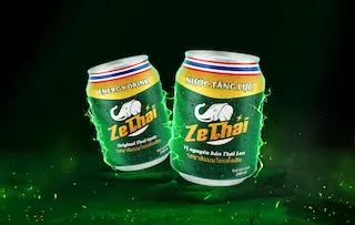 Nước tăng lực Việt Thiên - Chuẩn vị nguyên bản Thái