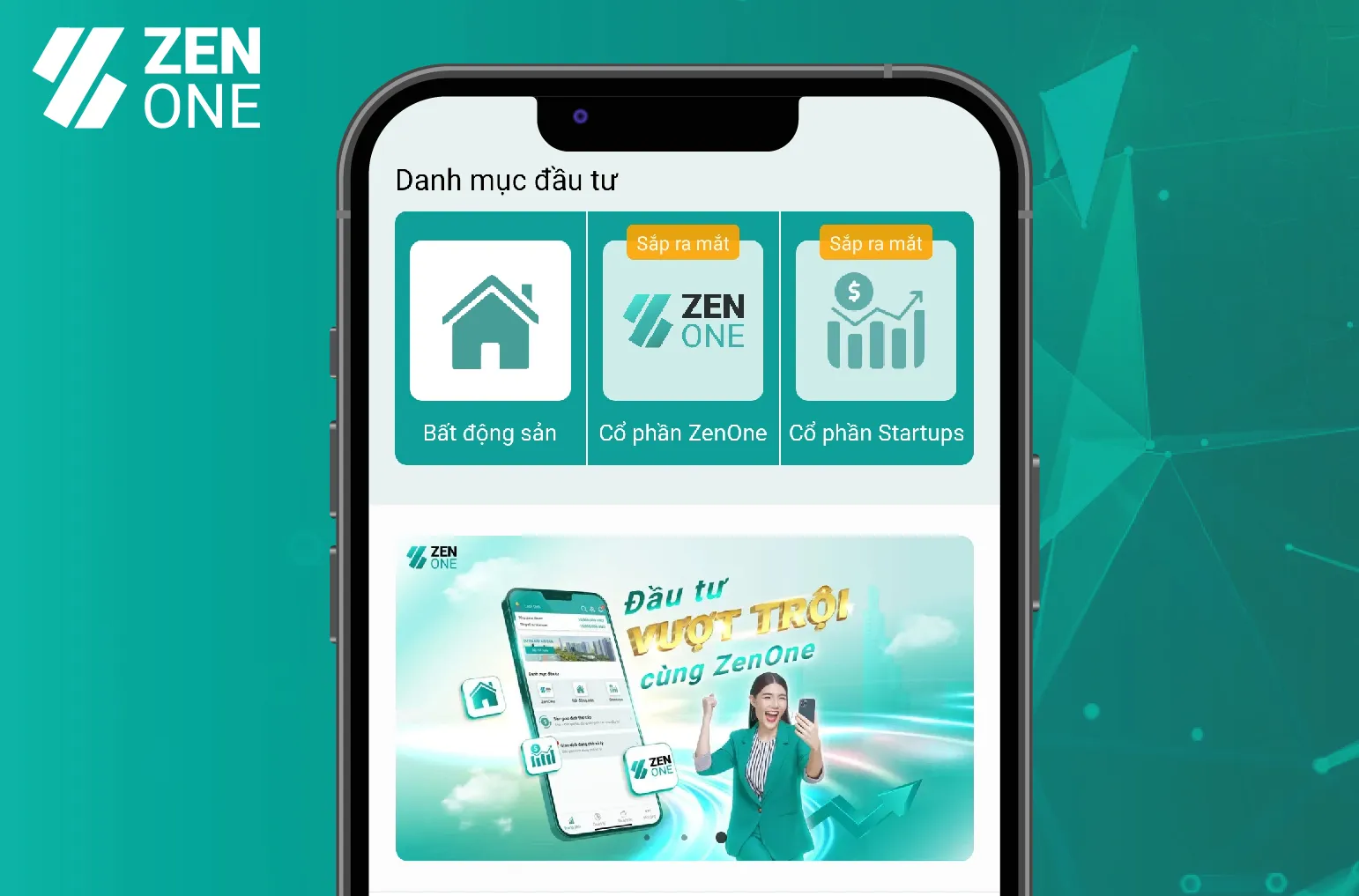 ZenGroup | ZenGroup cho ra mắt ứng dụng App Đầu tư ZenOne