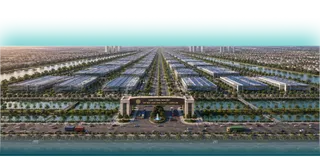 Hình ảnh tổng thể CCN Tây Bắc Đức Hòa Đông